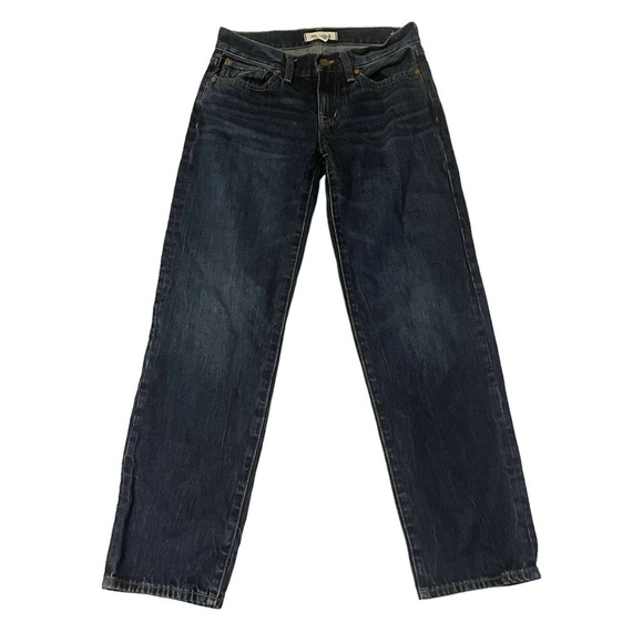 Madewell Low Rise Perfect Vintage Straight Classic Preppy Jean Lilycrest Wash - Picture 2 of 9